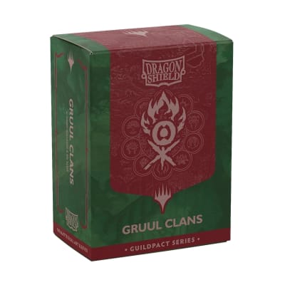 DS: STD Dual - Matte MTG Guildpact - Gruul Clans(100)1