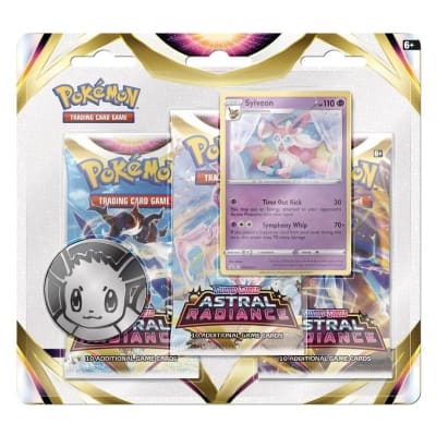 Astral Radiance 3 Pack Blister Sylveon - ESPAÑOL1