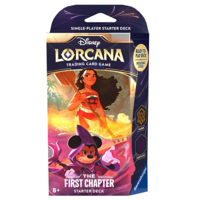 *Preventa Feb26* The First Chapter (Inglés) - Mazo de Inicio: Moana & Mickey (Amber & Amethyst)