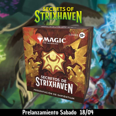 Inscripción Pre-release Secrets of Strixhaven Sabado2