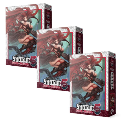 3x Shogun 5 PB 4.0 - Vol.1 (Rojo)