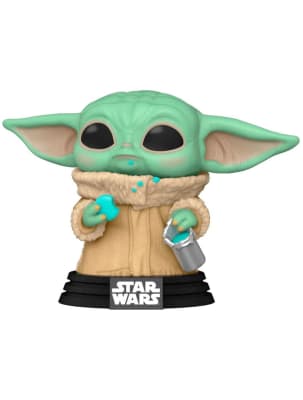 POP! STAR WARS #465 - Mandalorian- The Child w/ Cookie1