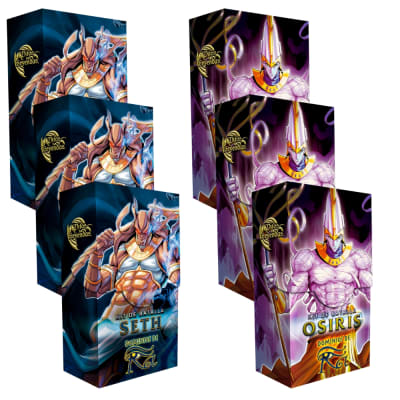 PROMO GOD PACK Kit de Batalla 3x Seth + 3x Osiris