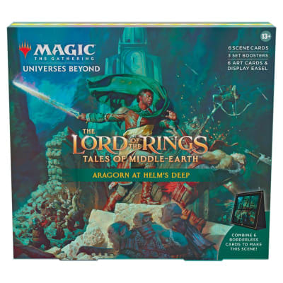 MTG Lord of the Rings - scene Aragorn at Helm’s Deep1