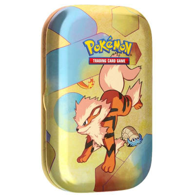 Scarlet & Violet - 151 - Mini Tin Arcanine & Omanyte - (Inglés)1