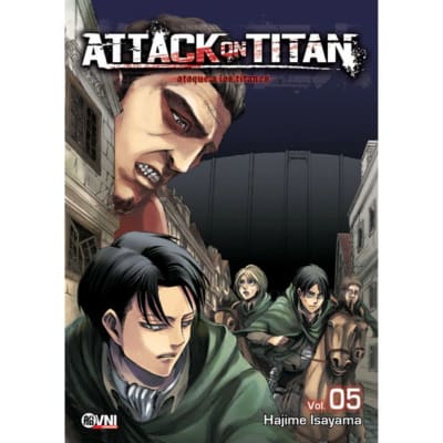 ATTACK ON TITAN 05 - OVNIPRESS