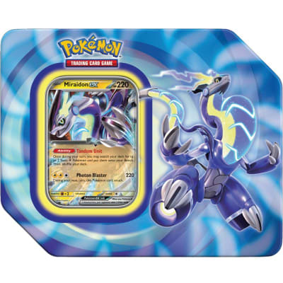 Paldea Legends Tin (Summer 2023) Miraidon (Inglés)1