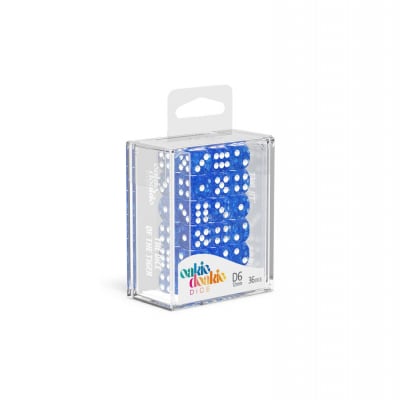 Oakie Doakie - D6 Dado 12MM Speckled (36) - BLUE1