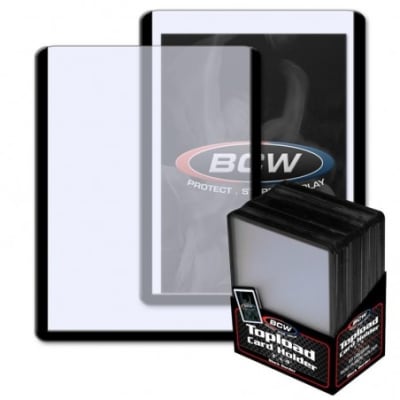 3 x 4 Topload Card Holder - Borde Negro