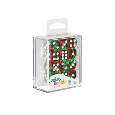 Oakie Doakie - D6 Dice 16 MM Gemidice (12) - BLOODY JUNGLE
