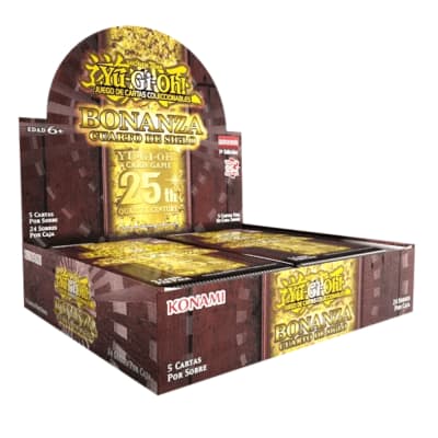 YGO 25Th Bonanza Cuarto de Siglo (Esp) - Caja de sobres 24 un.1