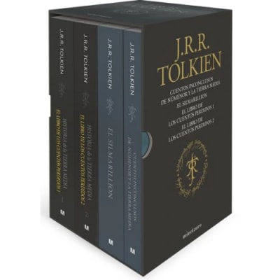 Estuche Tolkien: Silmarillion,C.Inconclusos,Tierra Media1
