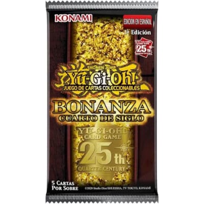 YGO 25Th Bonanza Cuarto de Siglo (Español) - sobre ind.1