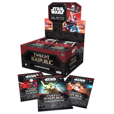 Star Wars Unlimited Twilight of the Republic Booster Box Ing1