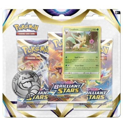 Brilliant Stars 3 Pack Blister - Leafeon INGLÉS2