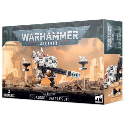 Warhammer 40k: T'au Empire - Broadside Battlesuit (3uni)1