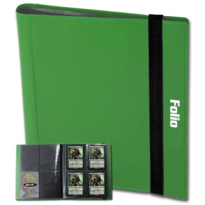 BCW Folio 4-Pocket - Green1