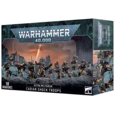 Warhammer 40k: Astra Militarum - Cadian Shock Troops (10 Uni)1