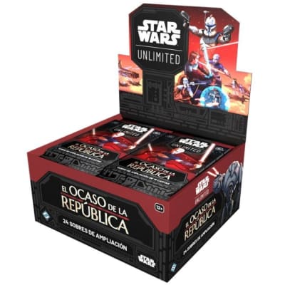 Star Wars Unlimited Twilight of the Republic Booster Box Esp1