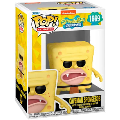 POP Animation #1669: Sponge Bob - Caveman SpongeBob1