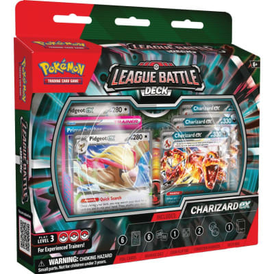 PKM TCG  Charizard ex League Battle Deck Inglés1