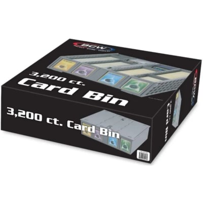 BCW COLLECTIBLE CARD BIN PLASTIC - 3200Count1