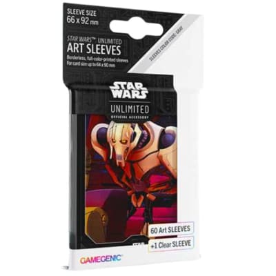 GG Star Wars Unlimited Art Sleeves - General Grievous