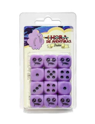 Dados Hora de Aventura: Princesa Bultos