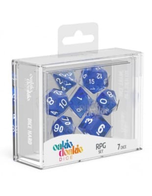 Oakie Doakie - Dice RPG Set Speckled (7) - Blue1