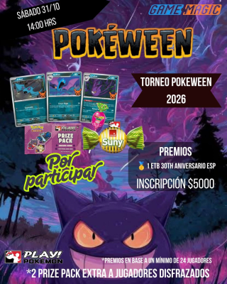 Inscripción Pokéween 20261