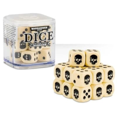 GAMESWORKSHOP: 12mm DICE SET (dados) - BLANCO1