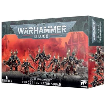 Warhammer 40k: Chaos Space Marines - Chaos Terminator Squad (5 Uni)1