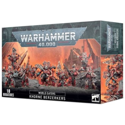 Warhammer 40k: World Eaters - Khorne Berzerkers (10 Uni)1