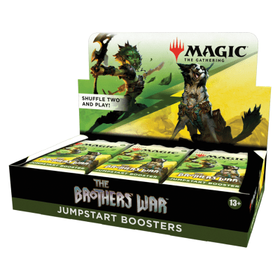 Jumpstars Caja 18 sobres Ingles - The Brothers' war2