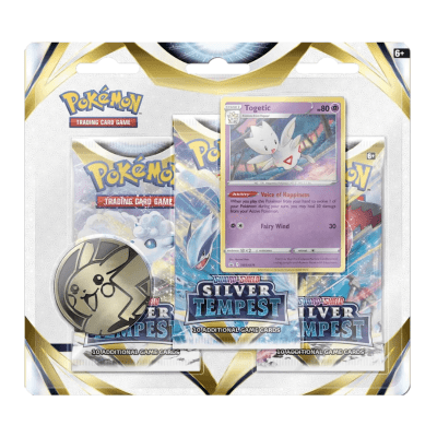 SWSH12 Silver Tempest 3 Pack Blister Togetic - ESPAÑOL1