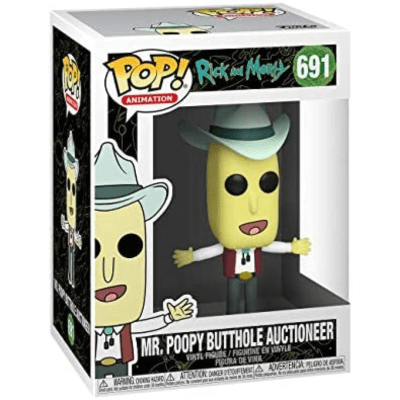 POP Animation #691: Rick & Morty - Mr. Poopy Butthole Autioneer2