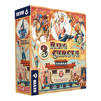 3 Ring Circus Juego de mesa1
