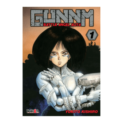 GUNNM BATTLE ANGEL ALITA 01 - IVREA ARG