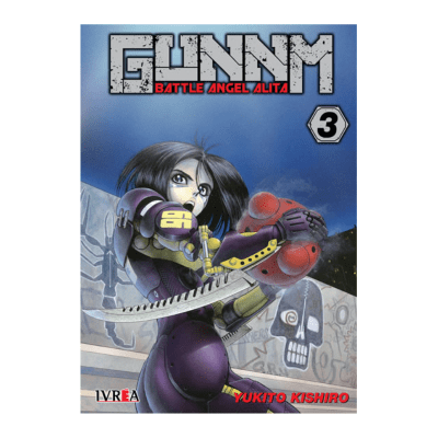 GUNNM BATTLE ANGEL ALITA 03 - IVREA ARG1