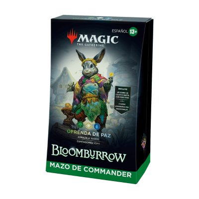 Preventa - MTG Bloomburrow - Commander Peace Offering (español)1