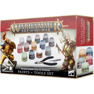Warhammer Age of Sigmar: Paints + Tools Set1