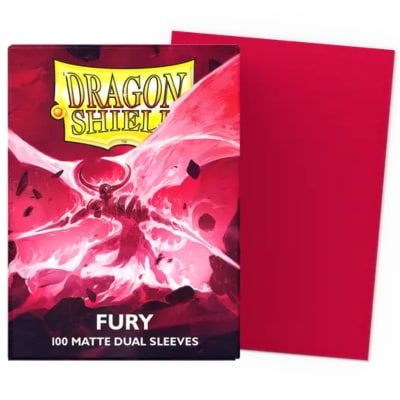 DragonShield: Standard DUAL- Matte Fury (100 ct.)