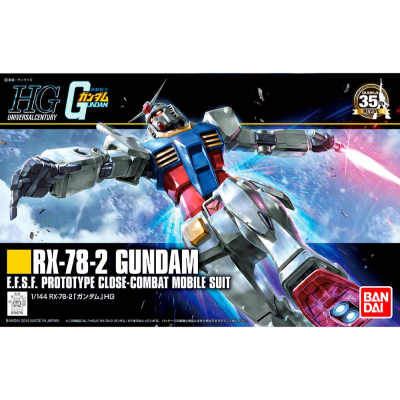 MODEL KIT 1/144 RX-78-2 GUNDAM E.F.S.F. PROTOTYPE1