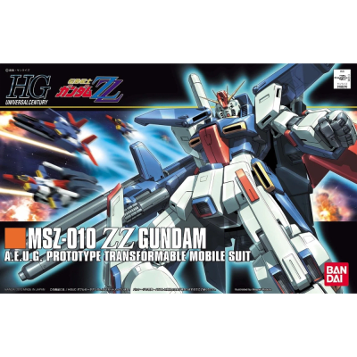 MODEL KIT 1/144 HGUC MSZ-010 ZZ GUNDAM