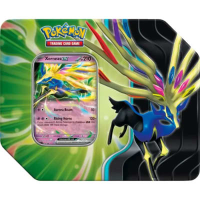 PKM TCG Azure Legends Tin - Xerneas Ex Ingles1