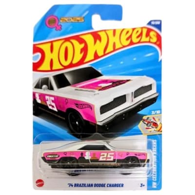 HW CELEBRATION RACERS - 74 Brazilian Dodge Charger 3/10
