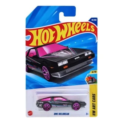 HW ART CARS - DMC Delorean 5/10
