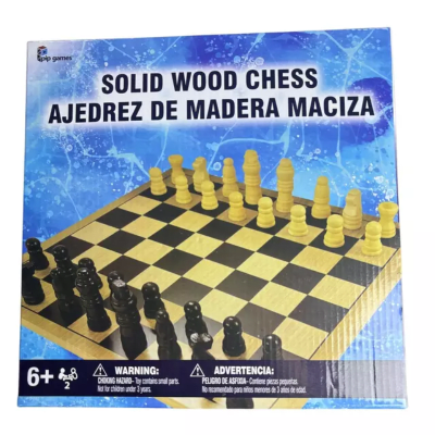 Ajedrez de Madera Maciza