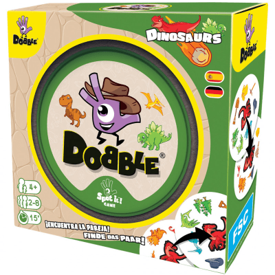Dobble Dinosaurs Eco Sleeves