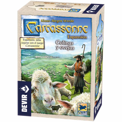 Carcassonne: Colinas y Ovejas - Expansión1